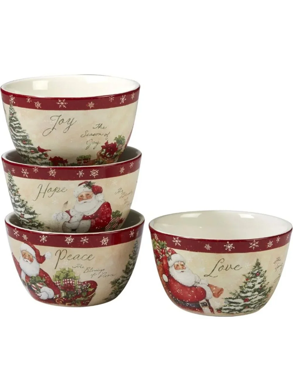 Festive 16-Piece Holiday Dinnerware Set | Colorful Tableware for Celebrations